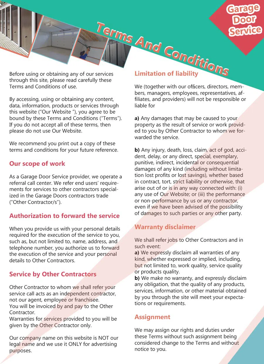 Central Garage Door Repair Service Eldina, MN 612-584-2661